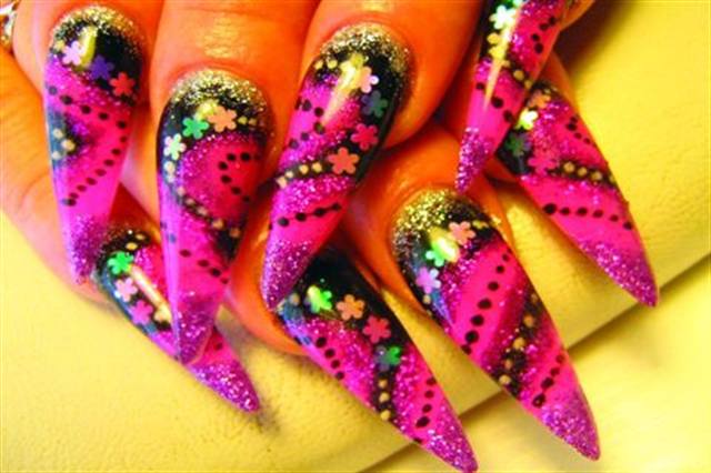 Dare to Wear Stiletto Nails