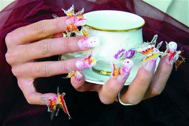 3D Gel Nail Art by NSI