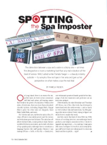 Spotting the Spa Imposter