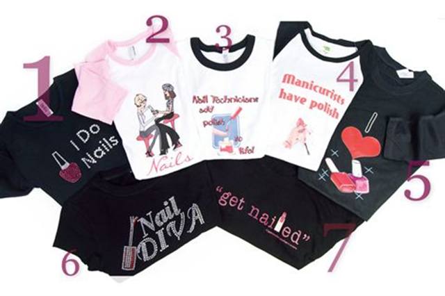 Retail Boutique: Nail-Related Shirts