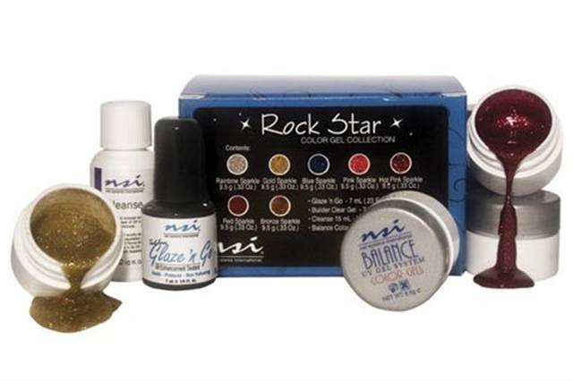NSI Balance Glitter Gels Rock Star Collection