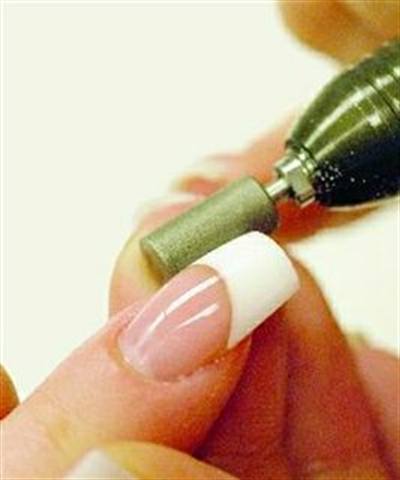 Electric Filing Techniques: Finishing a Nail