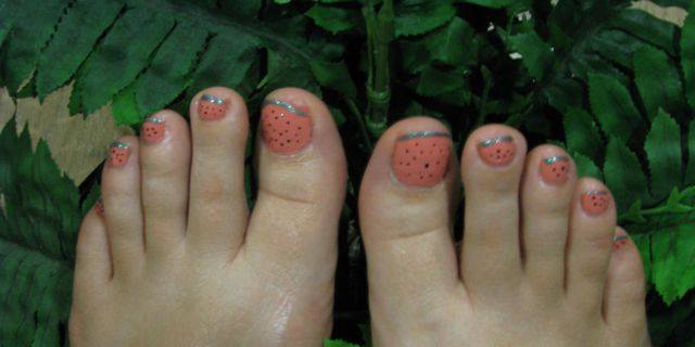 Watermelon Toes