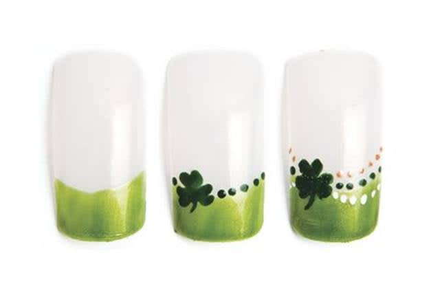 St. Patrick’s Polka Dots