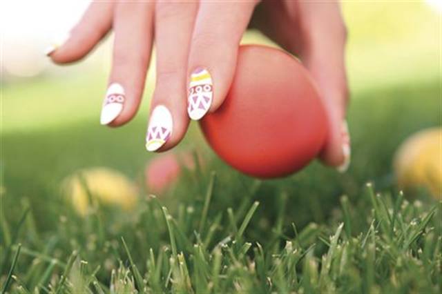 Behind the Scenes: Egg-ceptional Nails