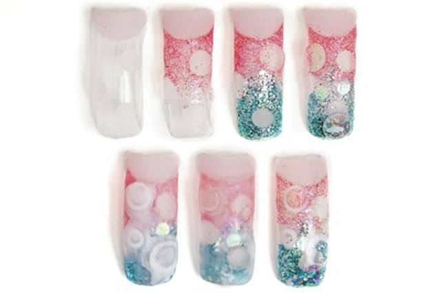 Alternative French Acrylic Nail Art