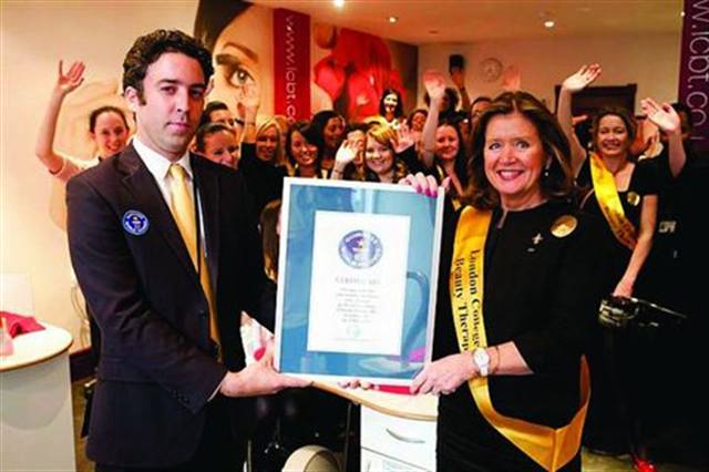 London Manicurists Land a Spot in the Guinness Book