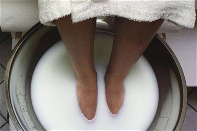 Warm Milk and Mud Pedicure