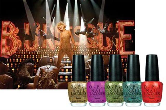 OPI Holiday Lacquers Inspired by “Burlesque”