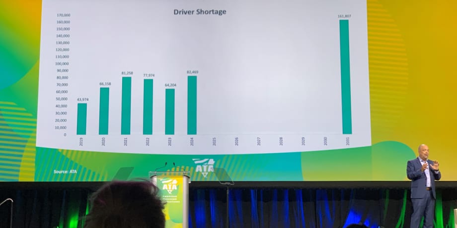 ATA: Driver Shortage Remains Near Record High