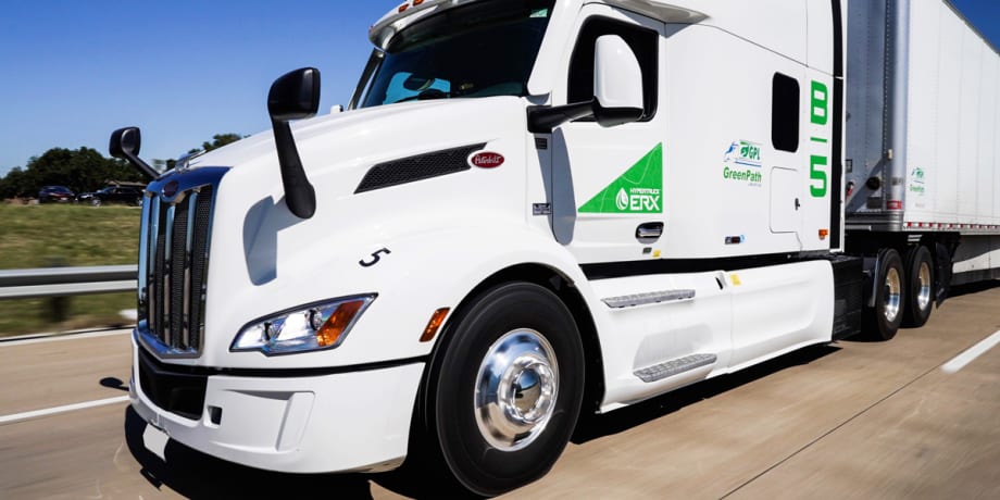 GreenPath Logistics Completes Fleet Trial for Hyliion’s Hypertruck ERX