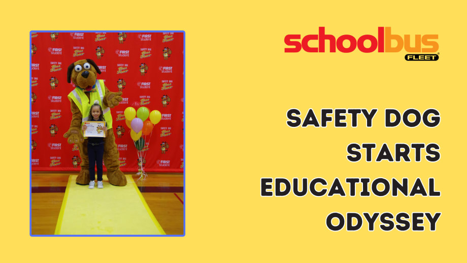 First Student Safety Dog Bus Tour Takes the Wheel