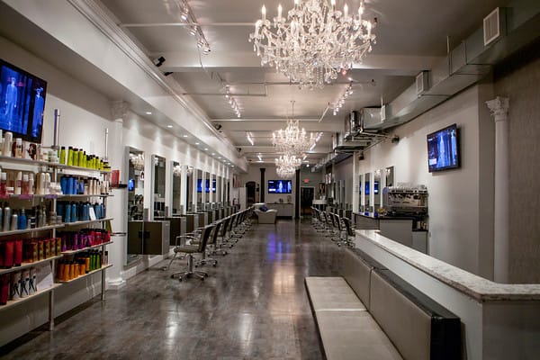 Modern Chic Salon Design by Eva D'Ambrosio