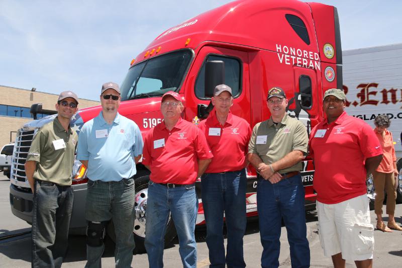 C.R. England Honors Military Veteran Drivers, Plans to Hire 350 More
