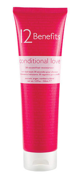 12 Benefits Conditional Love 30-Second Hair Moisturizer