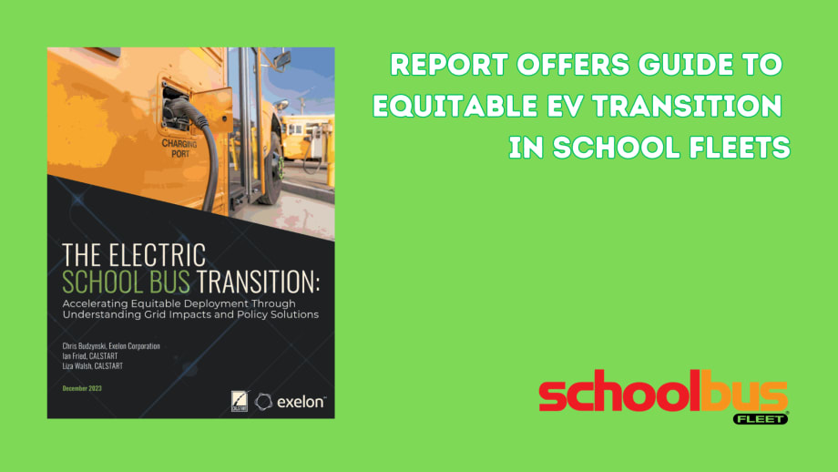 New Joint Report Explores Benefits of Electric-Powered School Transportation