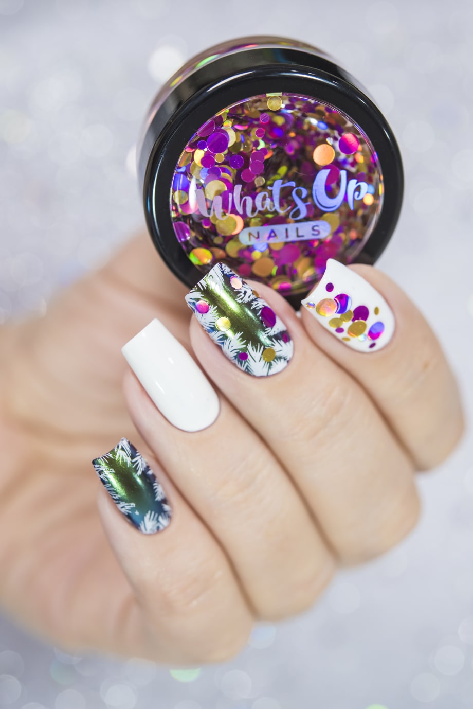 Stamping Plate Magic: Winter Nail Designs with Whats Up Nails