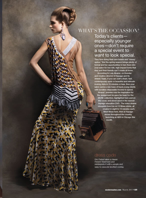 MARCH COVER EXCLUSIVE! Spring Muse Video from Aquage