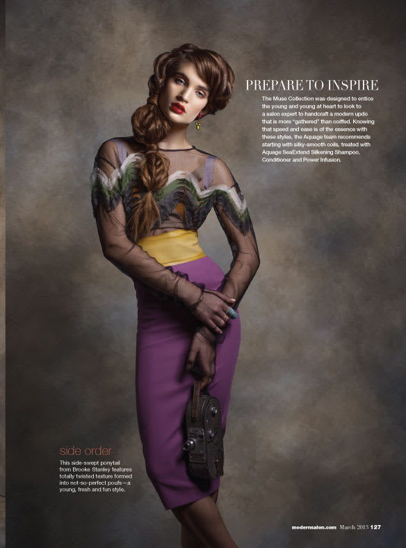 MARCH COVER EXCLUSIVE! Spring Muse Video from Aquage
