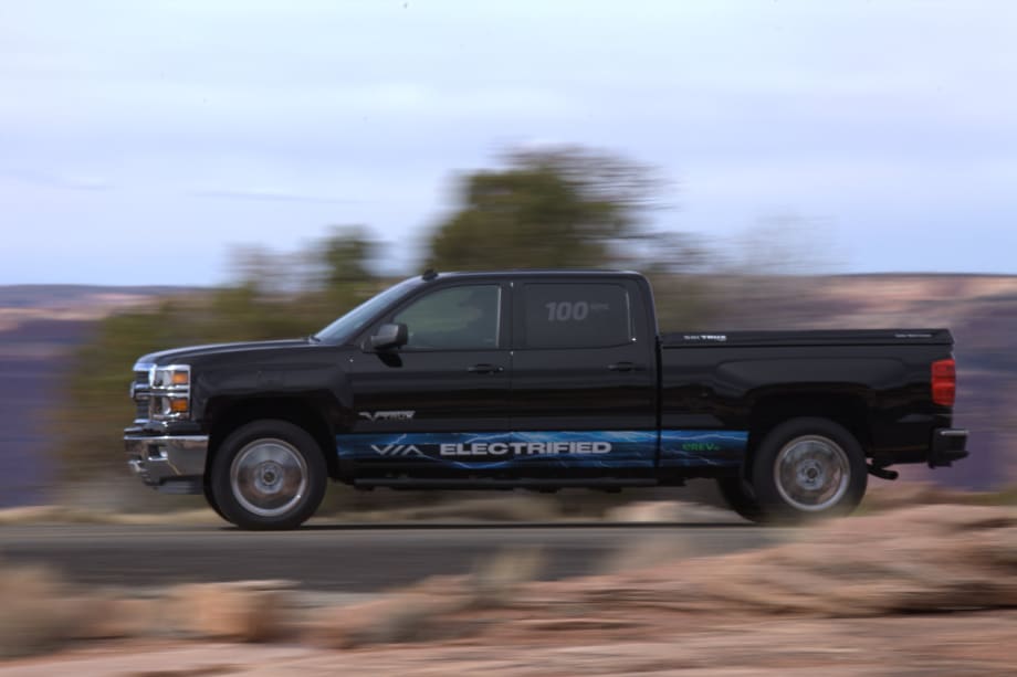 VIA Motors Shipping Hybrid Silverado to Fleets