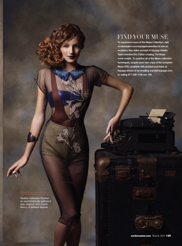 MARCH COVER EXCLUSIVE! Spring Muse Video from Aquage