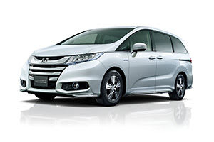Honda Shows Two-Motor Hybrid System in Minivan