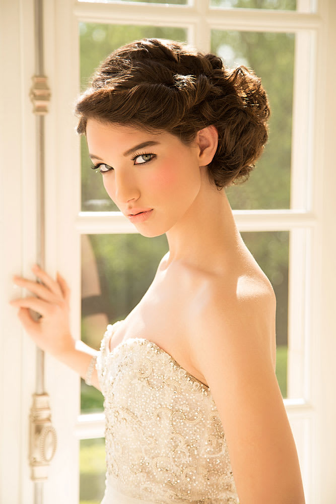 Elegant Bridal Updos For Wedding Hair by Martin Parsons and Candy Shaw