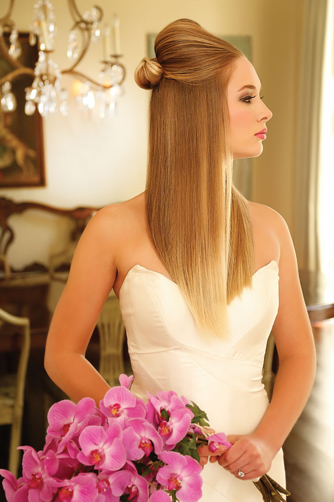 Elegant Bridal Updos For Wedding Hair by Martin Parsons and Candy Shaw