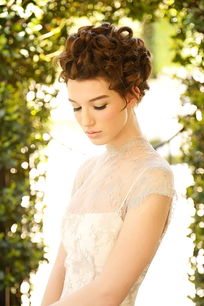 Elegant Bridal Updos For Wedding Hair by Martin Parsons and Candy Shaw