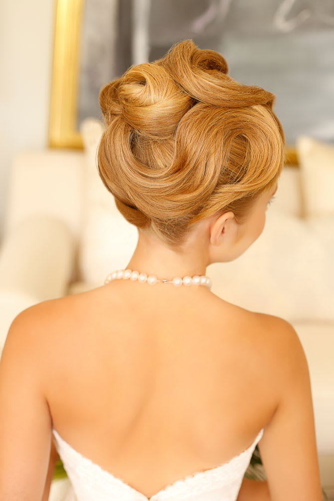 Elegant Bridal Updos For Wedding Hair by Martin Parsons and Candy Shaw