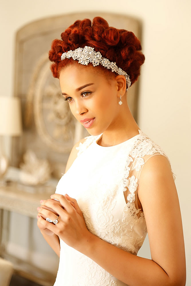 Elegant Bridal Updos For Wedding Hair by Martin Parsons and Candy Shaw