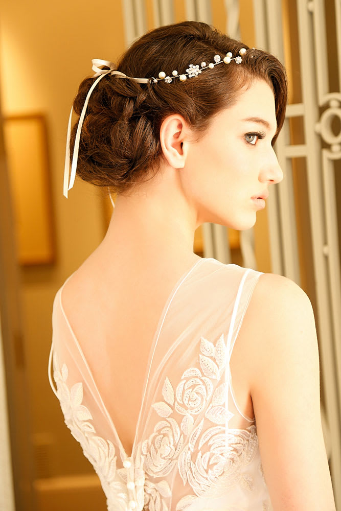 Elegant Bridal Updos For Wedding Hair by Martin Parsons and Candy Shaw