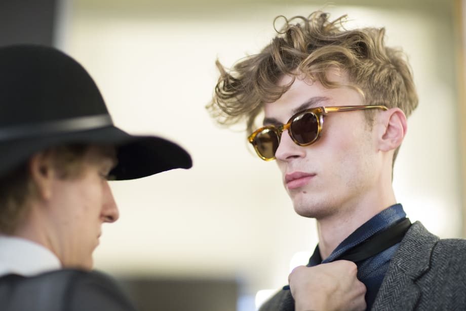 NYFW Men's How-To: Oribe for Krammer & Stoudt