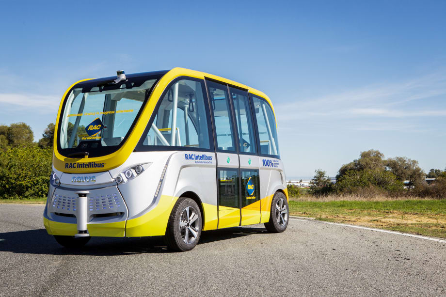 Australia begins testing of self-driving electric bus