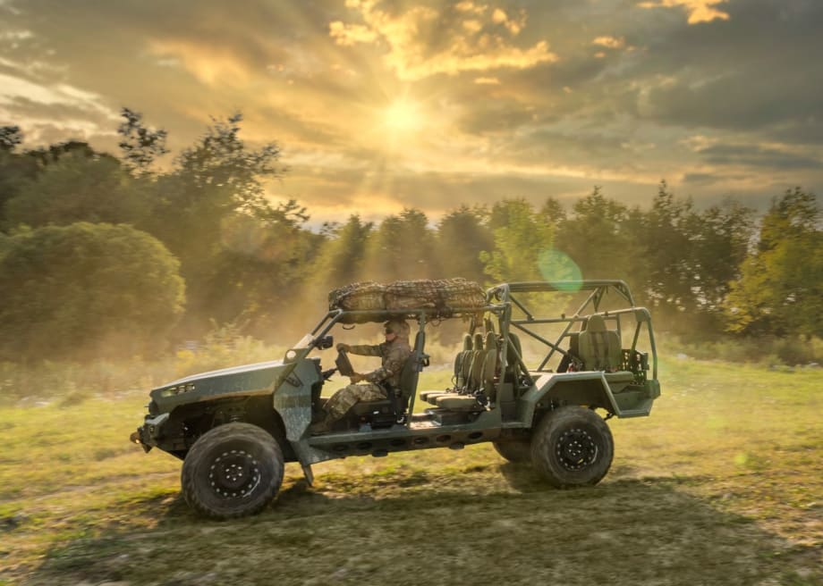 GM Defense Receives Full-Rate Production Decision for Infantry Squad Vehicle