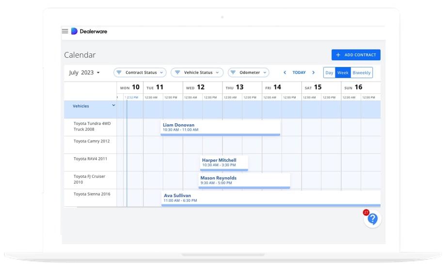 Dealerware Integrates with Toyota App to Enhance Rental Experiences