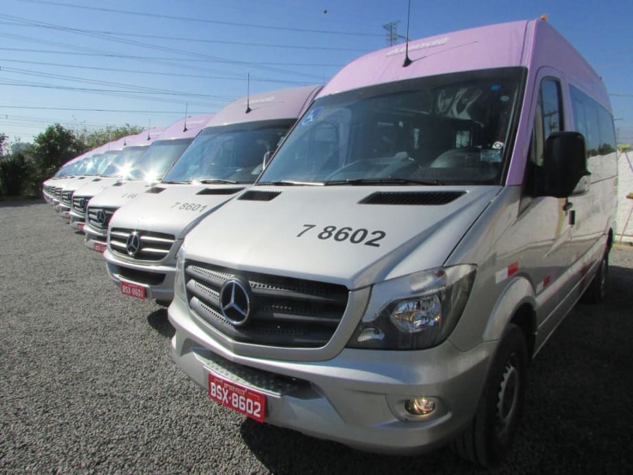 Daimler Delivers 72 Sprinters to Brazil Transportation Service