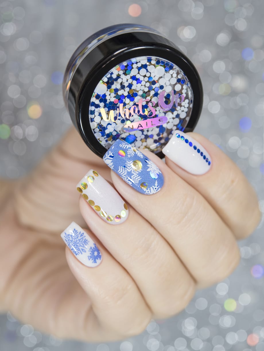 Stamping Plate Magic: Winter Nail Designs with Whats Up Nails