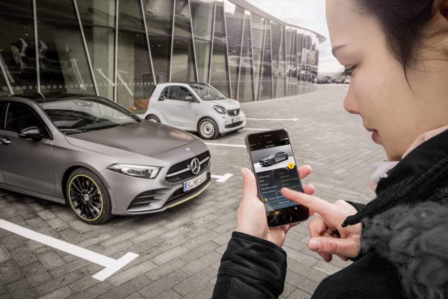 Mercedes-Benz Enables Class-A Private Carsharing