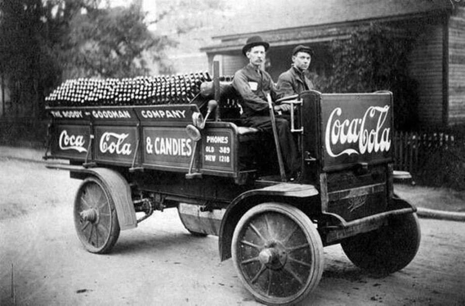 Time Capsule: 1909 Coca-Cola Delivery Truck