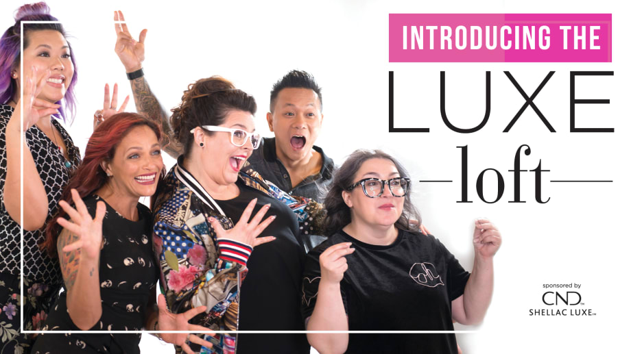 Introducing the CND Luxe Loft: a Creative Space for Nail Techs
