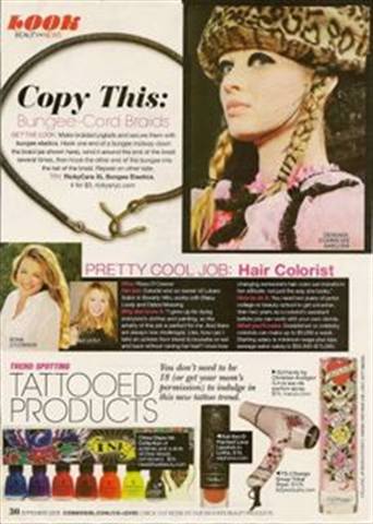 CosmoGirl's Trend-Spotters Spot China Glaze's Ink