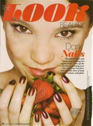 CosmoGirl Features CND Deep Reds