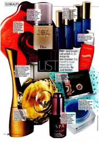 Elle Magazine Loves Lava-Bright Polish