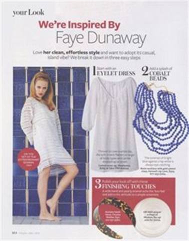 Inspired by Faye Dunaway