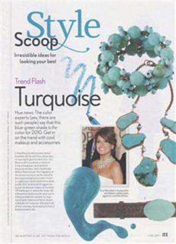 Turquoise the New "It" Color