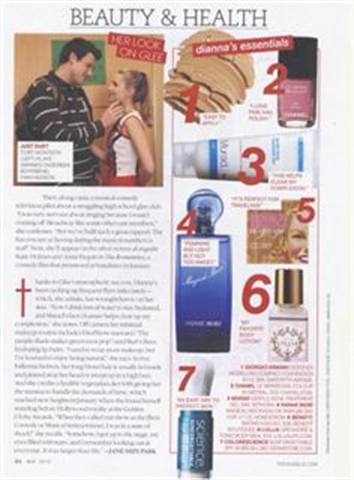 Glee's Dianna Argon Loves Pink Polish