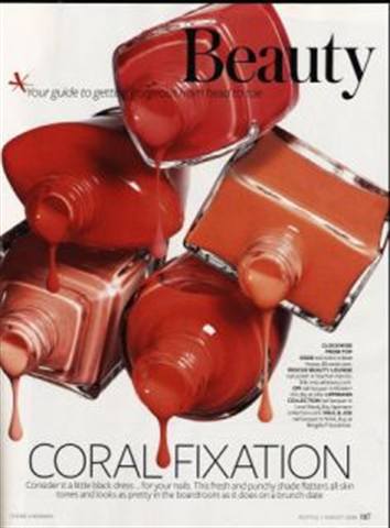 InStyle Has a "Coral Fixation"
