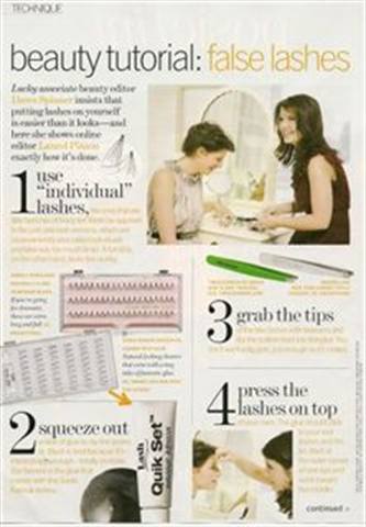 Could you take advantage of lash fad?