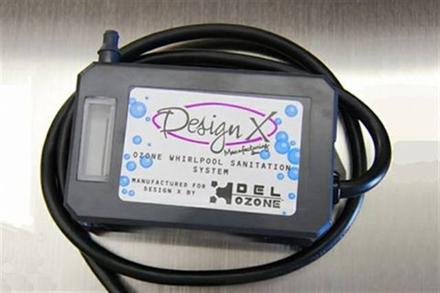Ozone Sanitizes Foot Spas
